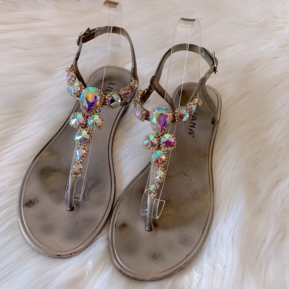 Miss Lola Embellished Flats - Picture 2 of 5